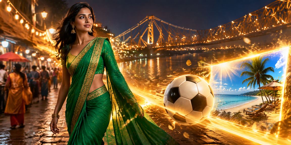 Sports betting at Howrah Bridge Kolkata